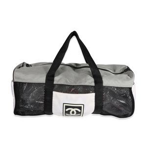 Chanel Tricolor Mesh & Canvas Sports Ligne Duffle Bag